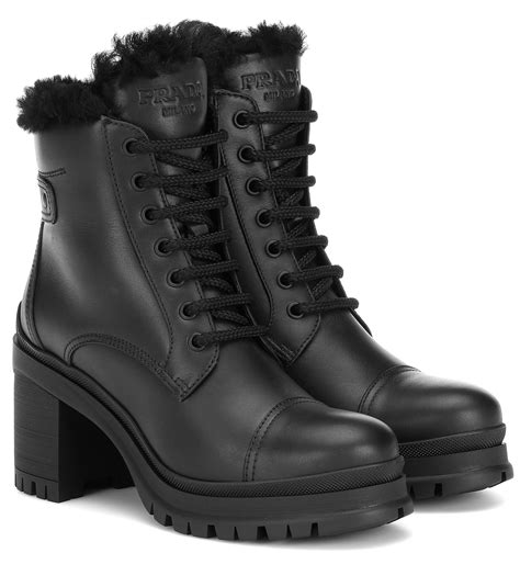 prada 2tf001 black boot|Prada ankle boots for women.